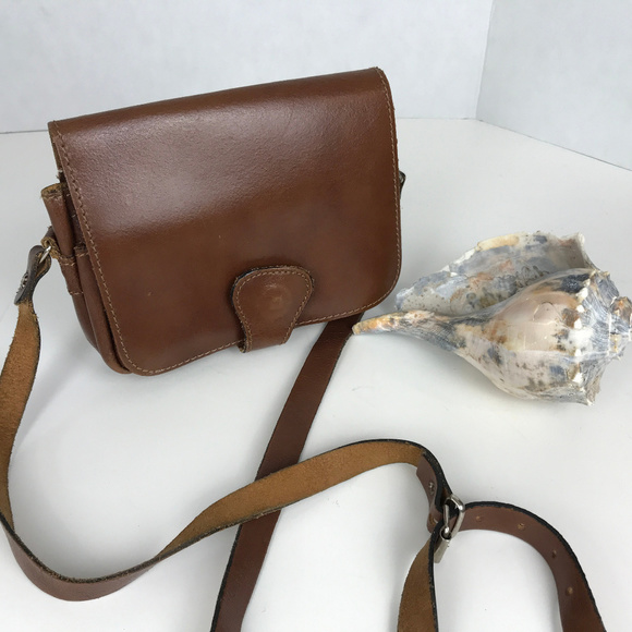 Bags Tan Leather Crossbody Bag Poshmark